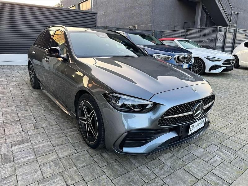 Usata Mercedes C220 Advanced Plus 197 CV (144 kW) 2024 Grigio Station wagon