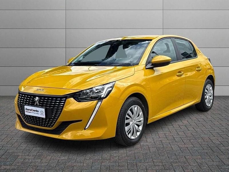 Giallo Usata 2022 Peugeot 208 Active Due volumi | 11.900 € (Buon prezzo) - Immagine 1/4