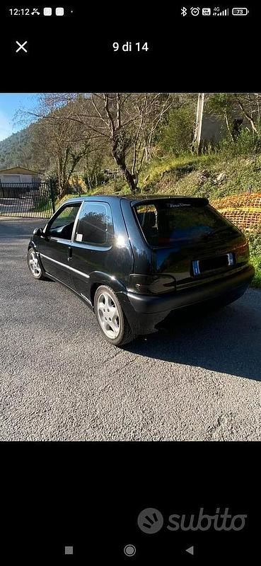 Usata Citroën Saxo 2002 Nero Utilitaria