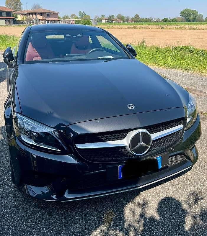 Usata Mercedes C200 Premium Plus 184 CV (135 kW) 2021 Grigio Coupé