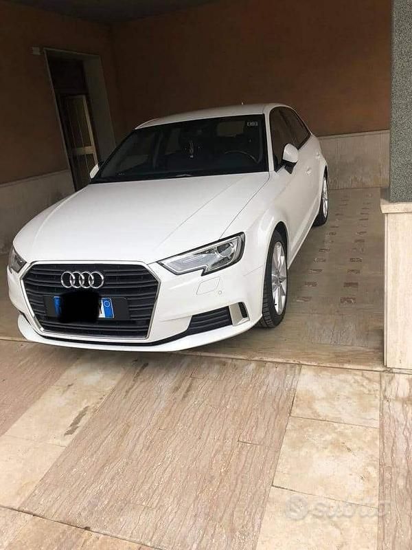 Usata Audi A3 2017 Bianco Berlina