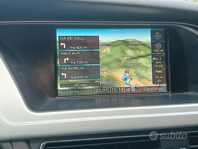 Usata Audi A4 143 CV (105 kW) 2010 Blu Station wagon