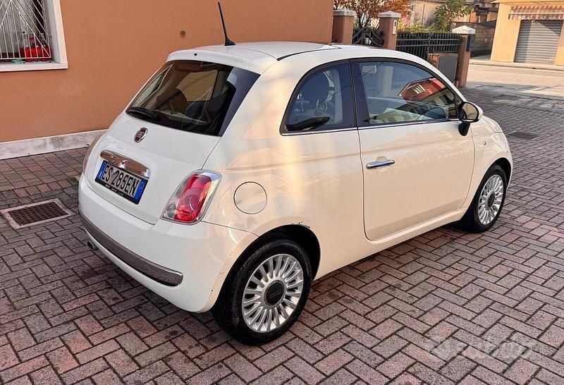 Usata Fiat 500 Lounge 69 CV (50 kW) 2013 Bianco Berlina
