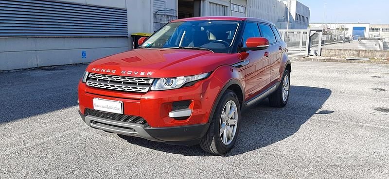 Usata Land Rover Range Rover evoque Prestige 150 CV (110 kW) 2012 Rosso SUV
