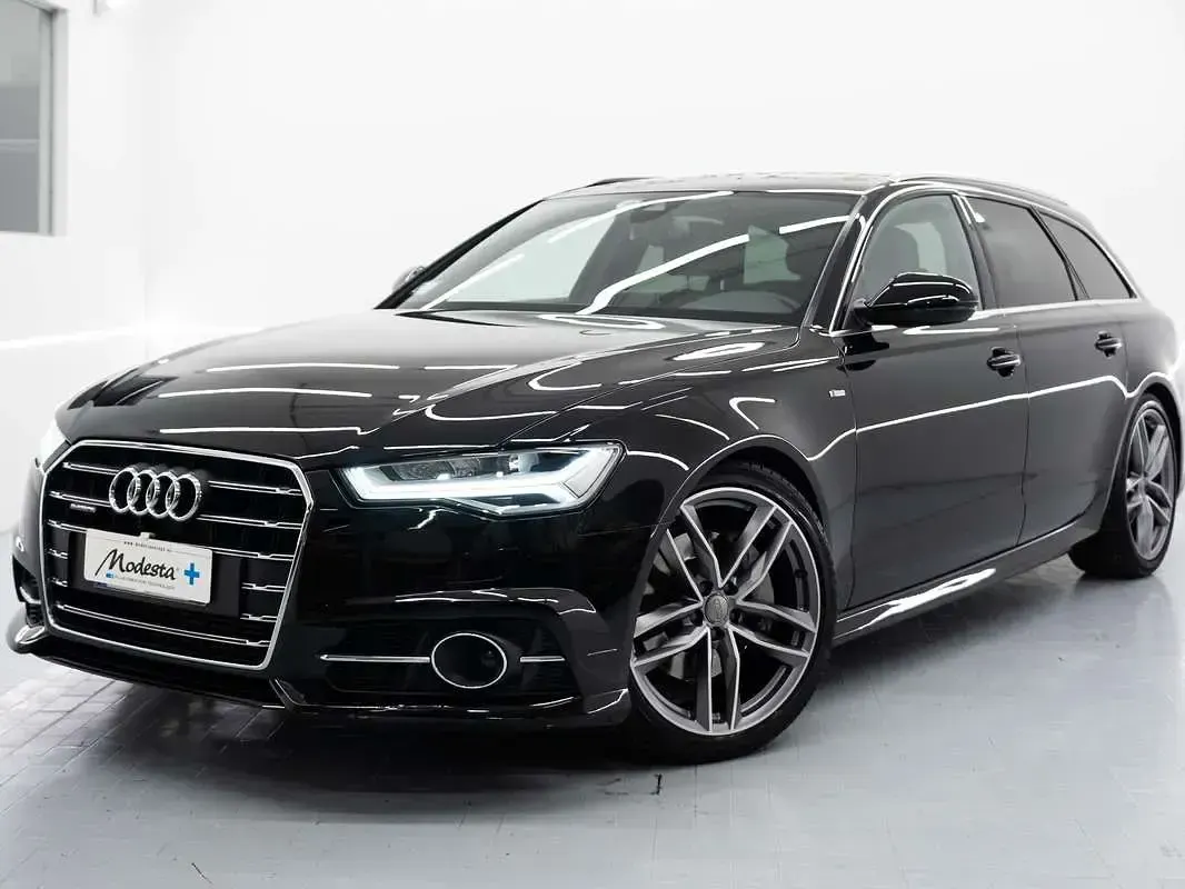 Usata Audi A6 S-Line 272 CV (200 kW) 2016 Nero Station wagon