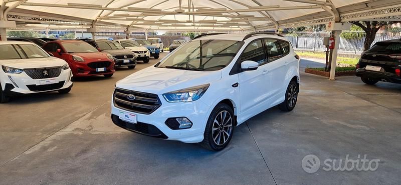 Usata Ford Kuga ST-Line X 120 CV (88 kW) 2019 Bianco SUV