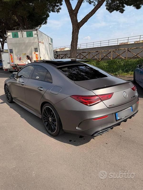 Usata Mercedes CLA200 2019 Grigio Berlina