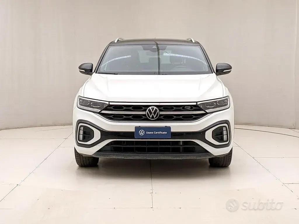 Usata VW T-Roc R-line 110 CV (80 kW) 2023 Bianco SUV