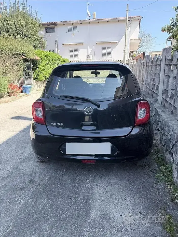 Usata Nissan Micra Acenta 80 CV (58 kW) 2015 Nero Utilitaria