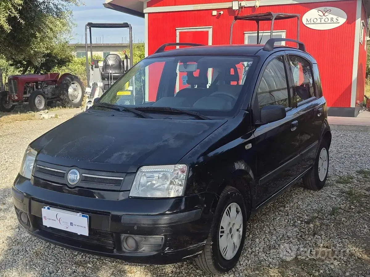 Usata Fiat Panda Dynamic 60 CV (44 kW) 2007 Nero Utilitaria