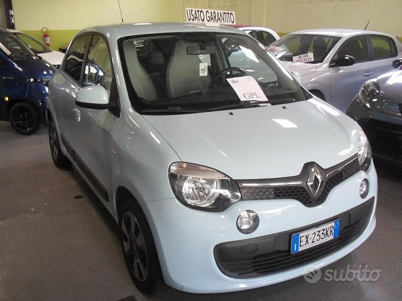 Usata Renault Twingo SE 69 CV (50 kW) 2014 Blu Utilitaria
