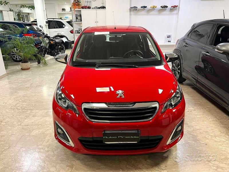 Rosso Usata 2018 Peugeot 108 Allure Due volumi | 10.900 € (Cara) - Immagine 1/4