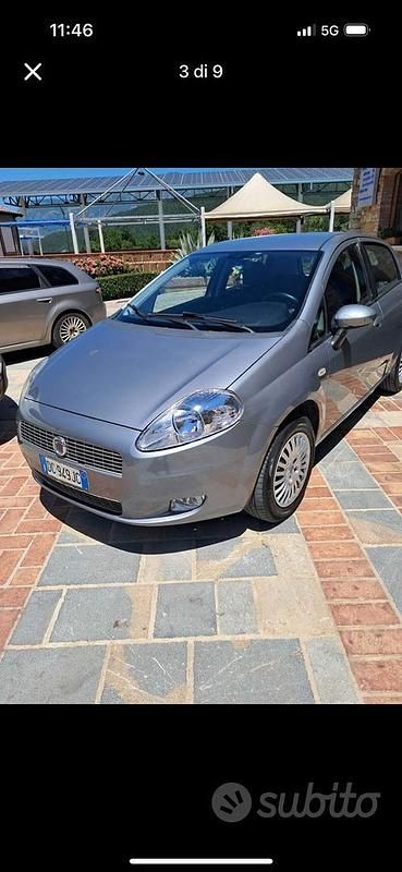 Usata Fiat Grande Punto 2007 Grigio Utilitaria