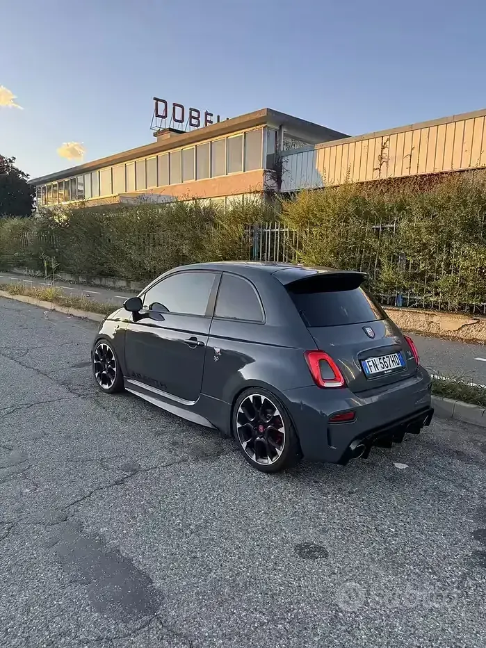 Usata Abarth 595 Competizione 180 CV (132 kW) 2018 Grigio Utilitaria