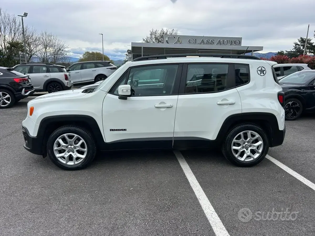 Usata Jeep Renegade Longitude 120 CV (88 kW) 2017 Bianco SUV