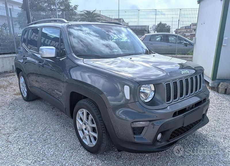Usata Jeep Renegade Limited 131 CV (96 kW) 2022 Grigio SUV