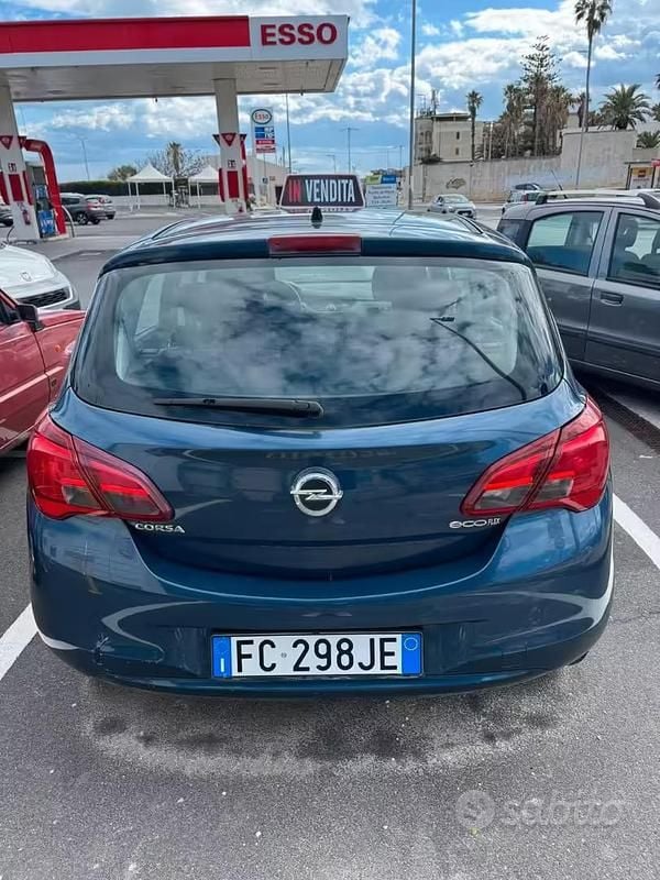 Usata Opel Corsa 95 CV (69 kW) 2016 Blu Utilitaria