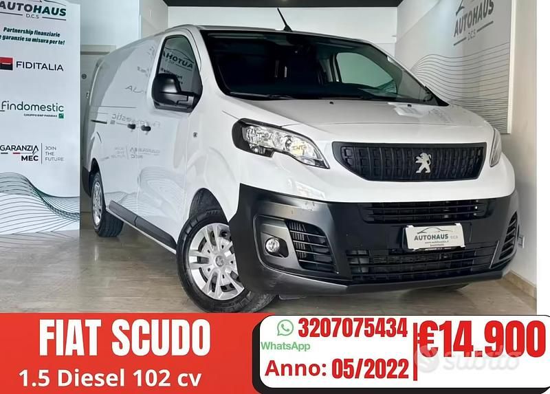 Usata Peugeot Expert Premium 101 CV (74 kW) 2022 Bianco Furgone