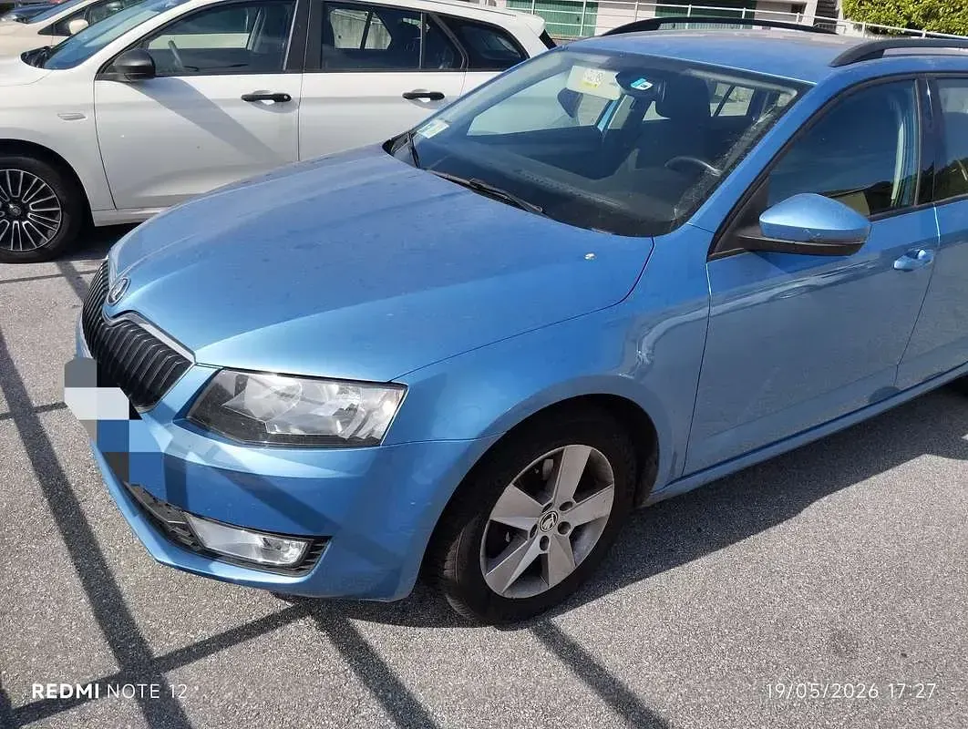 Usata Skoda Octavia Ambition 110 CV (80 kW) 2015 Blu Station wagon