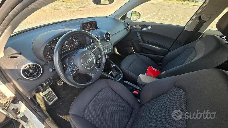 Usata Audi A1 S-Line 120 CV (88 kW) 2018 Bianco Berlina