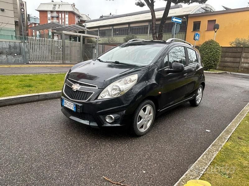 Usata Chevrolet Spark SE 68 CV (50 kW) 2012 Nero Utilitaria