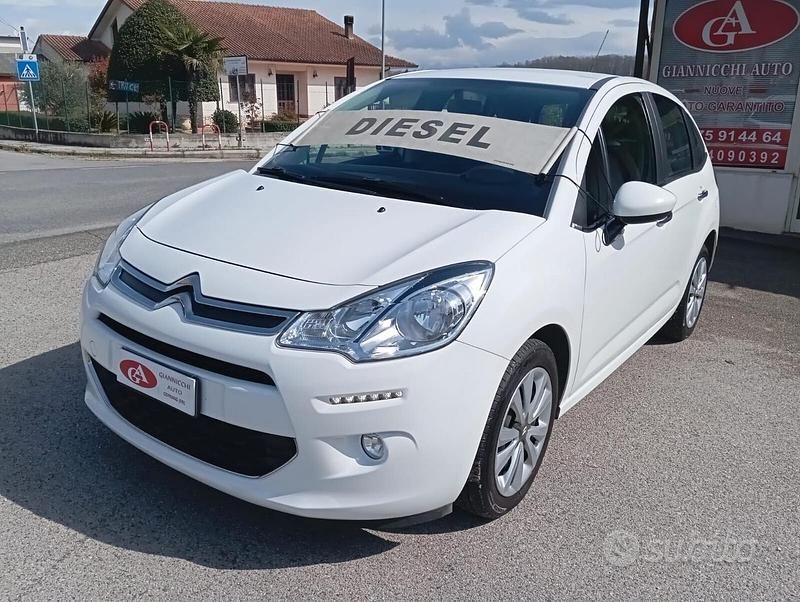 Usata Citroën C3 Seduction 68 CV (50 kW) 2015 Bianco Berlina