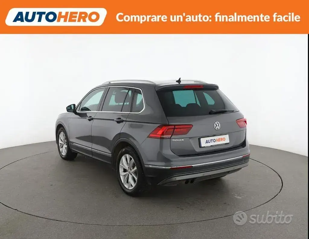Usata VW Tiguan Executive 150 CV (110 kW) 2017 Grigio SUV