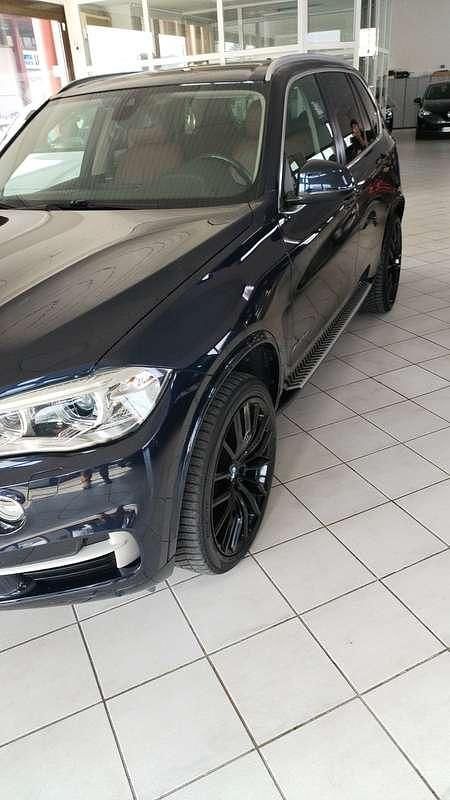 Usata BMW X5 231 CV (169 kW) 2015 Blu/azzurro SUV