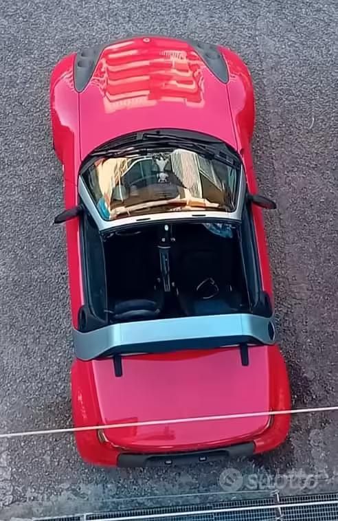 Usata Smart Roadster 82 CV (60 kW) 2003 Rosso Cabrio