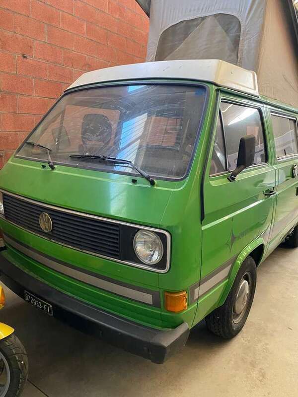 Verde liana Usata 1982 VW T3 Furgone | 18.300 € - Immagine 1/4