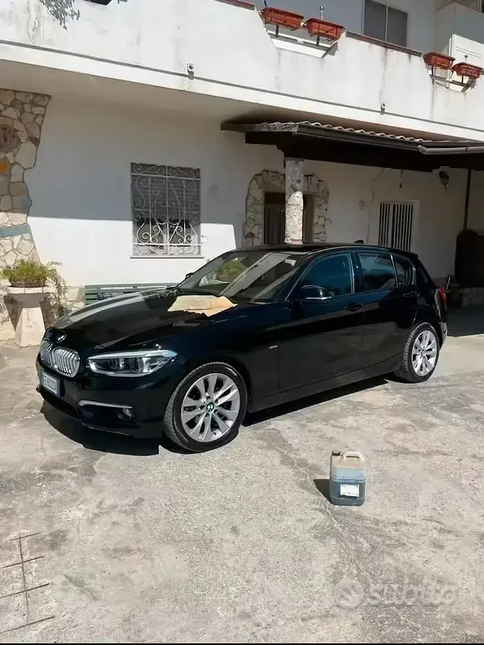 Usata BMW 116 Efficient Dynamics 116 CV (85 kW) 2017 Nero Utilitaria