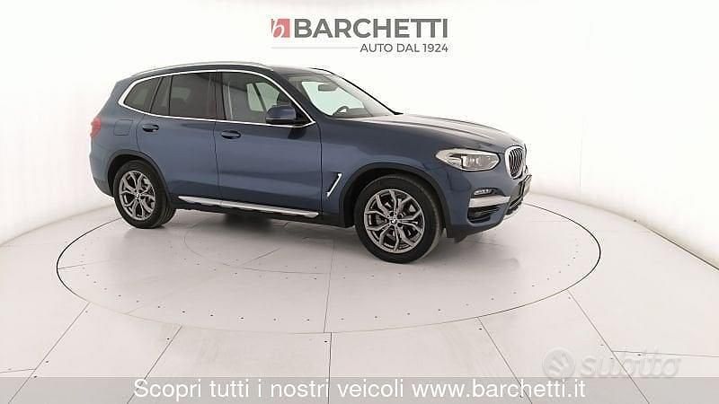 Usata BMW X3 xLine 190 CV (139 kW) 2021 Blu SUV