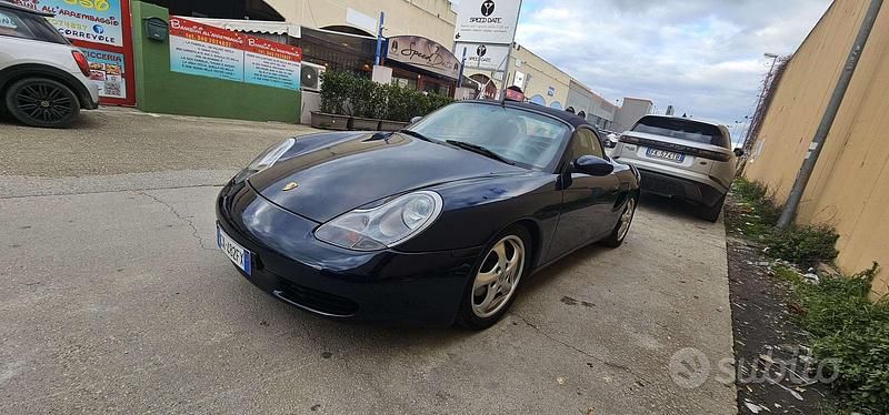 Usata Porsche Boxster 1999 Blu Cabrio