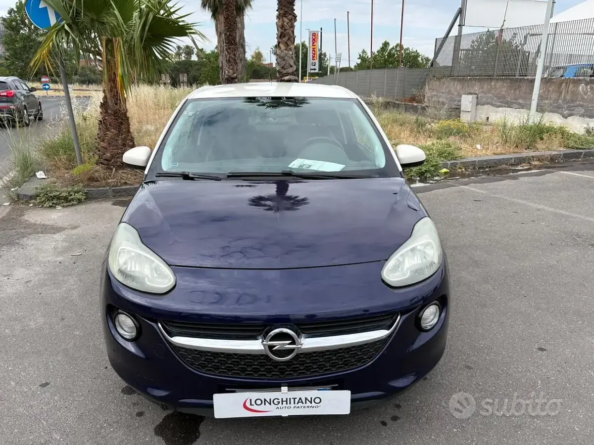 Usata Opel Adam 69 CV (50 kW) 2014 Blu Utilitaria