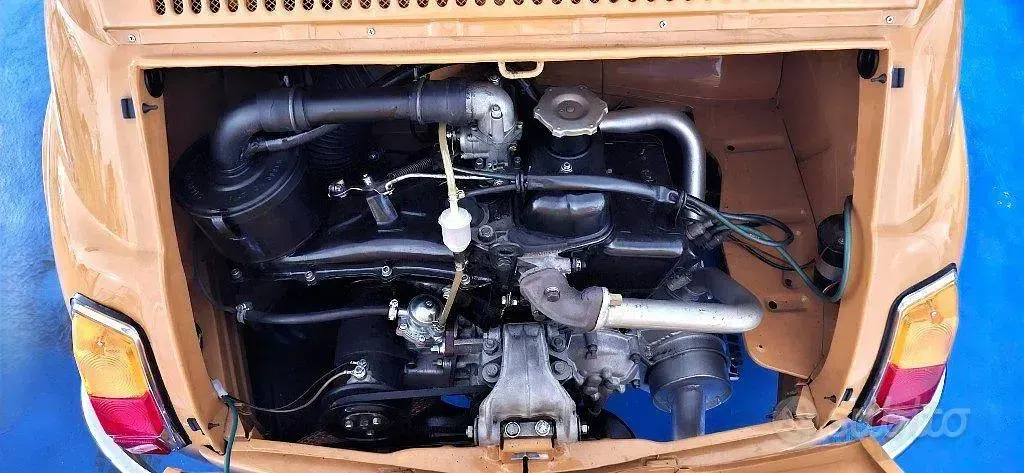 Usata Fiat 500 20 CV (14 kW) 1960 Giallo Utilitaria