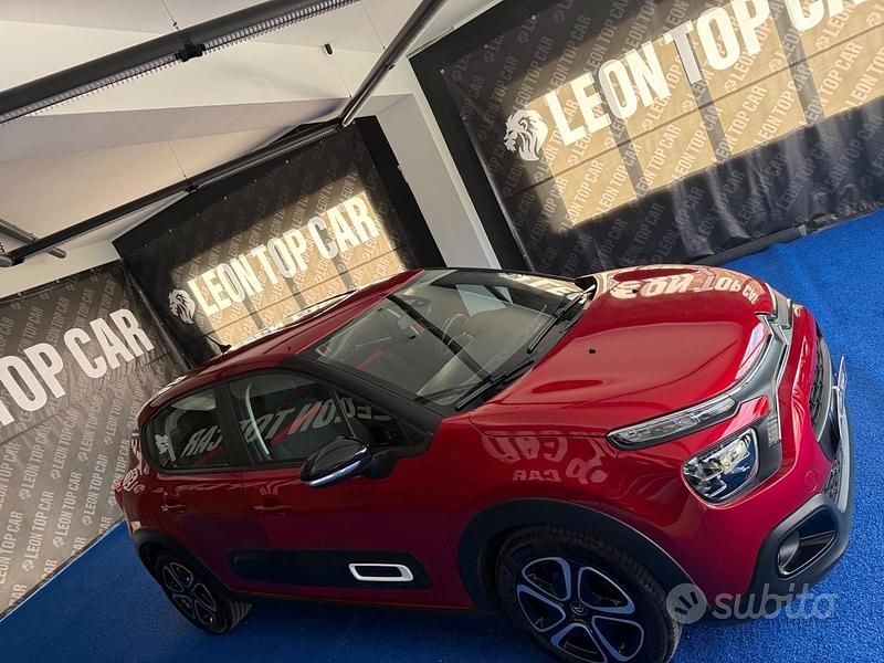 Usata Citroën C3 Shine 102 CV (75 kW) 2022 Rosso Utilitaria