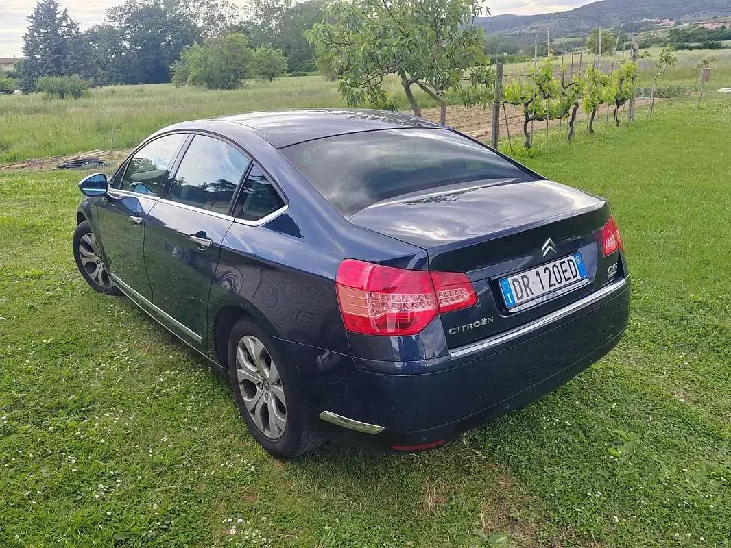 Usata Citroën C5 Exclusive 136 CV (100 kW) 2008 Blu/azzurro Berlina