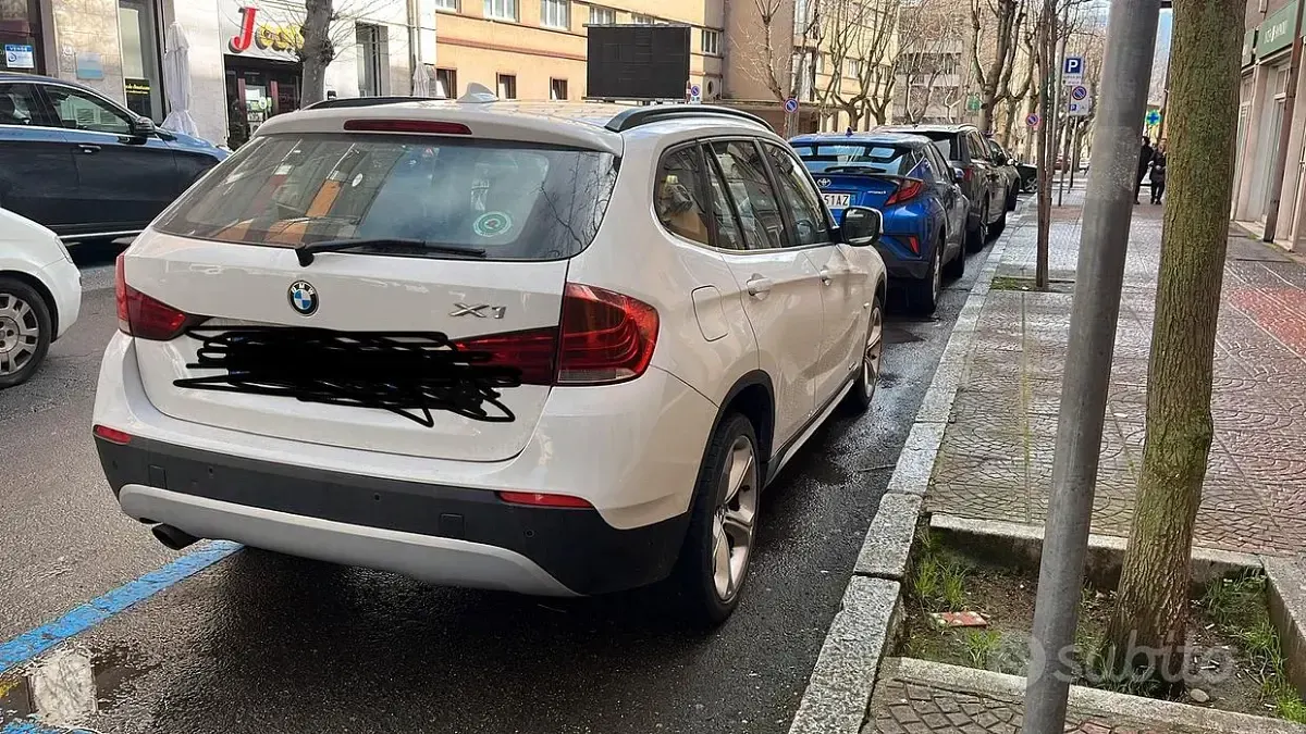 Usata BMW X1 204 CV (150 kW) 2010 Bianco SUV