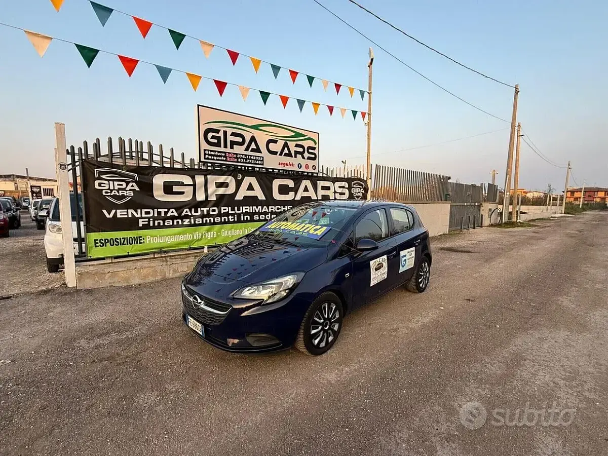 Usata Opel Corsa 90 CV (66 kW) 2016 Blu Utilitaria