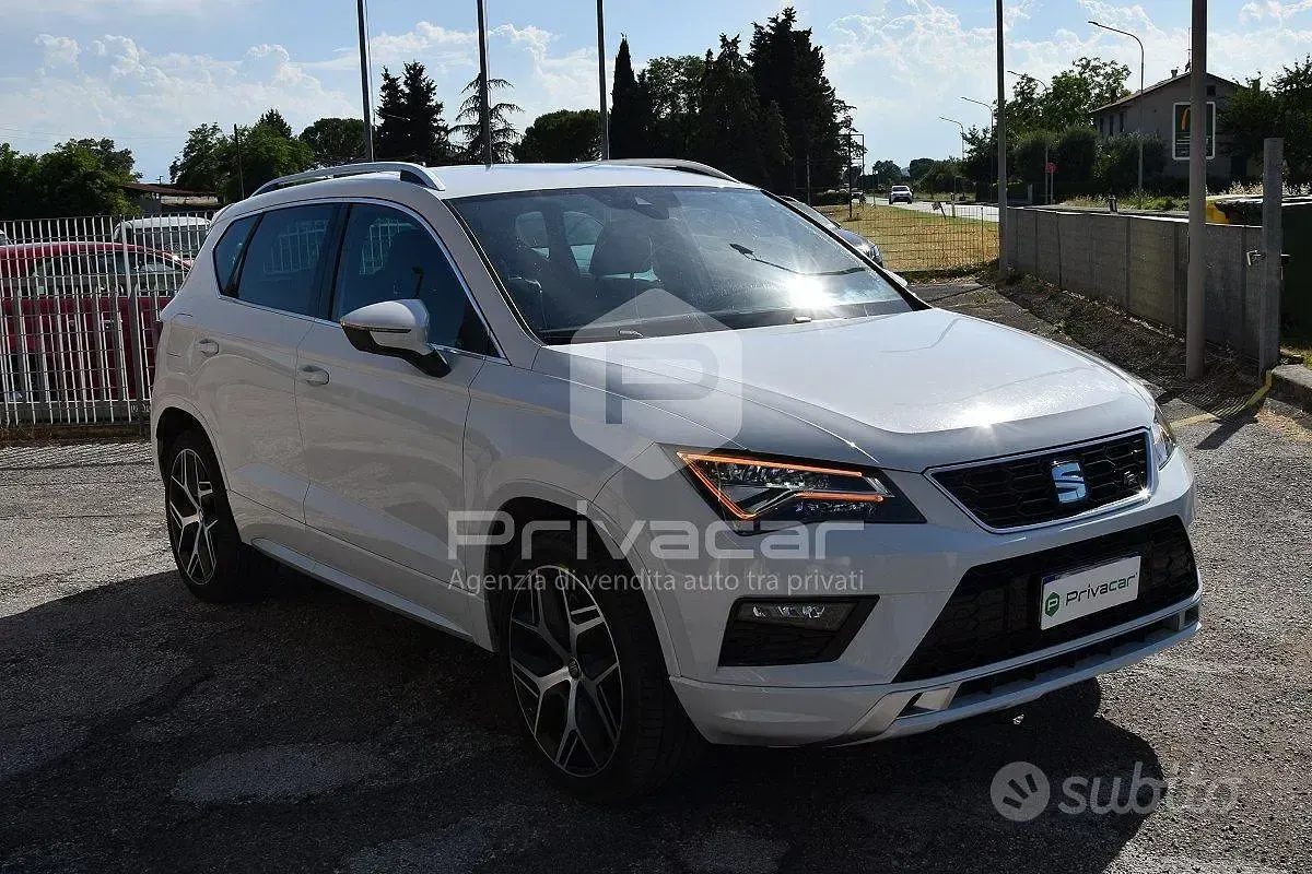 Usata Seat Ateca 4Drive 190 CV (139 kW) 2018 Bianco SUV
