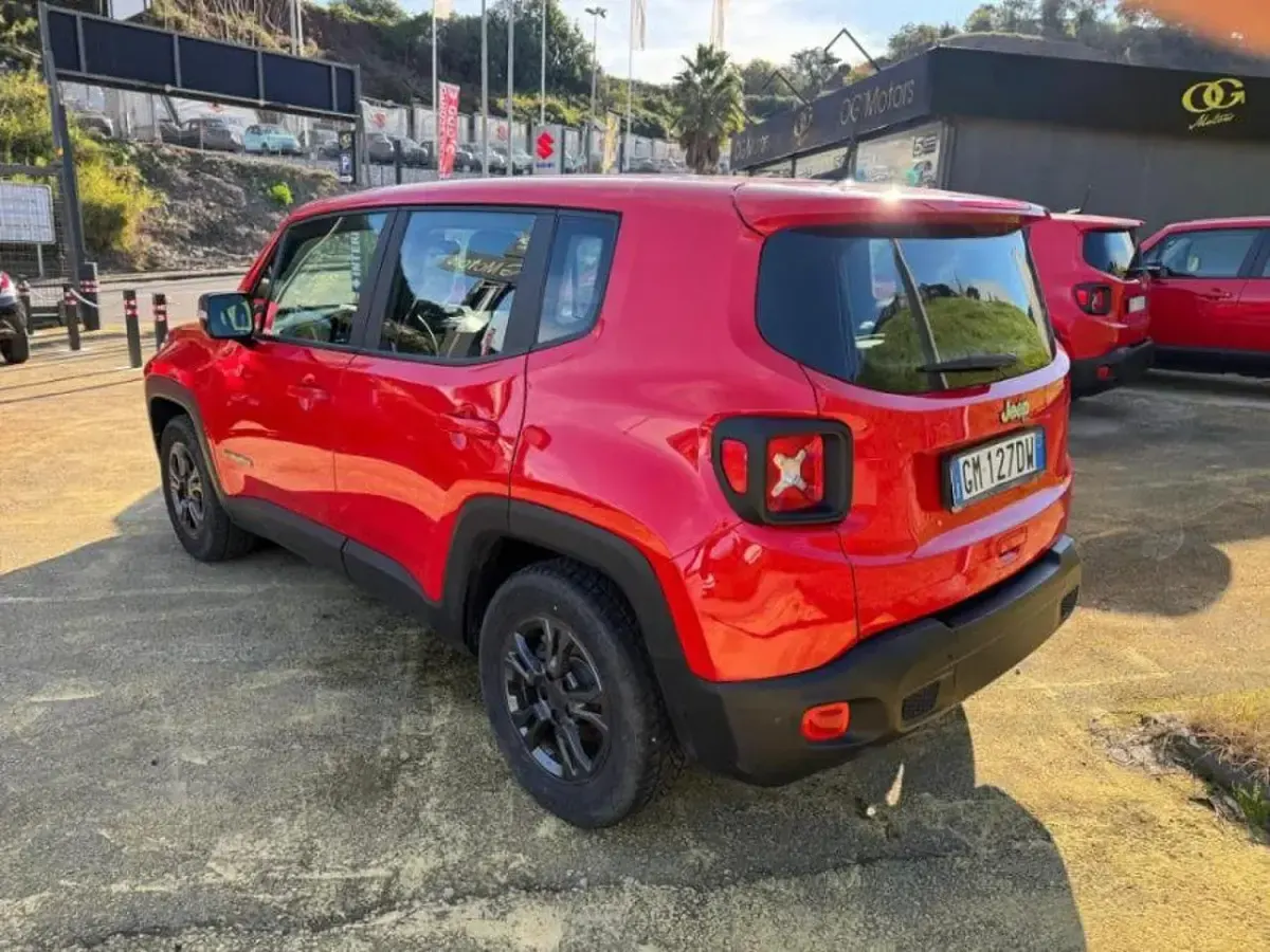 Usata Jeep Renegade Longitude 120 CV (88 kW) 2022 Rosso SUV