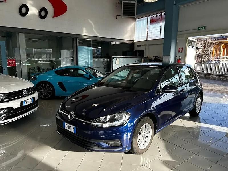 Usata VW Golf VII Business 115 CV (84 kW) 2019 Blu Berlina