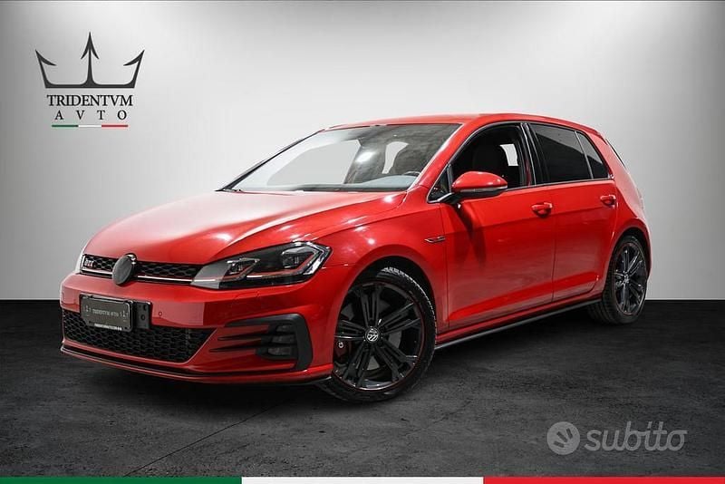 Usata VW Golf VII GTI 245 CV (180 kW) 2019 Rosso Berlina