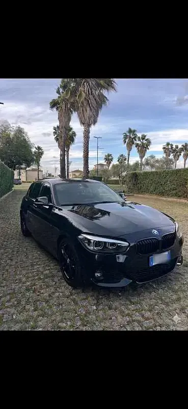 Usata BMW 114 M Sport 95 CV (69 kW) 2018 Nero Utilitaria