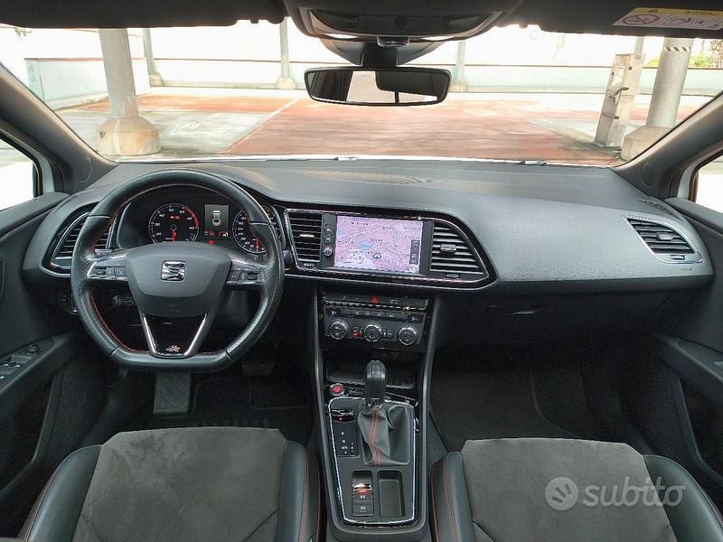 Usata Seat Leon ST FR 131 CV (96 kW) 2020 Bianco Station wagon