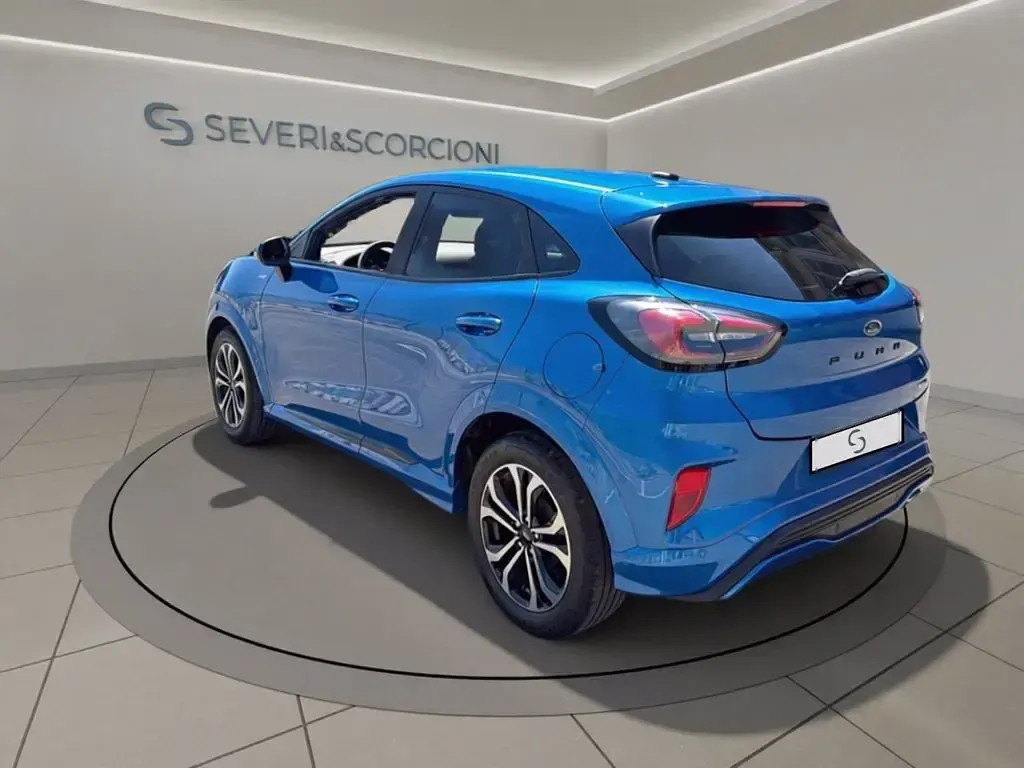 Usata Ford Puma ST-Line 125 CV (91 kW) 2022 Desert island blue (metallizzato) SUV