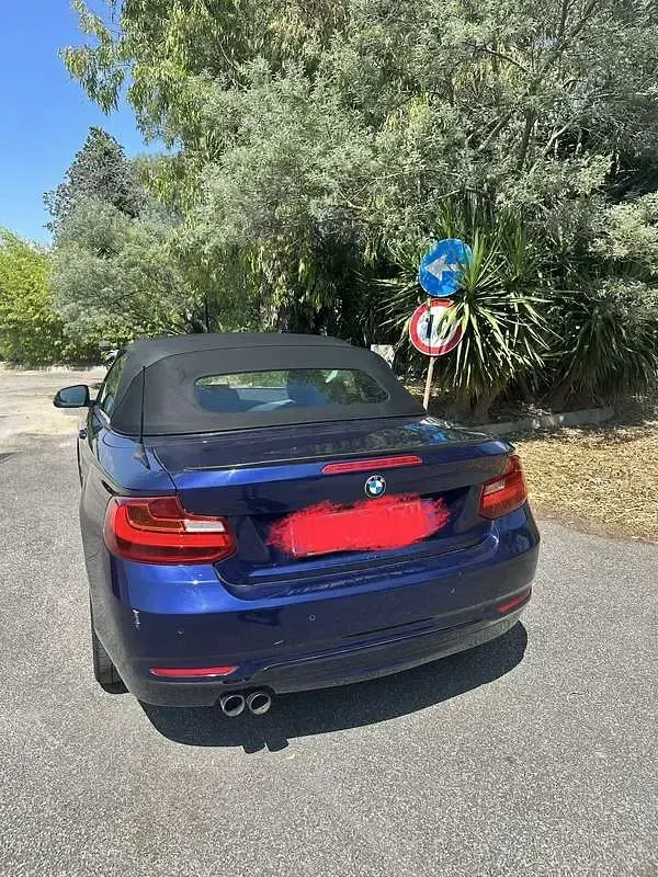 Usata BMW 220 Sport Line 190 CV (139 kW) 2015 Cabrio