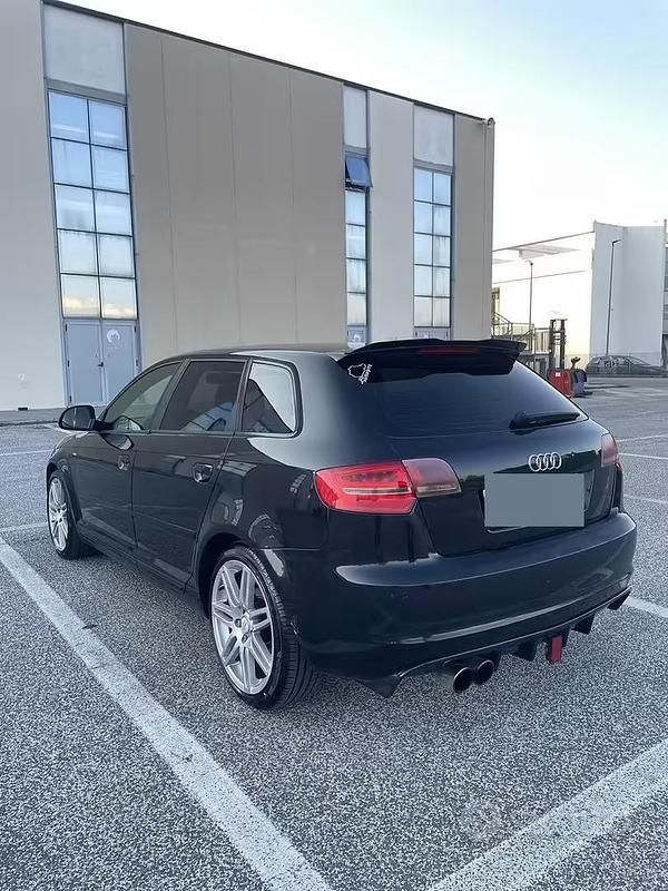 Usata Audi A3 Ambition 170 CV (125 kW) 2010 Nero Utilitaria