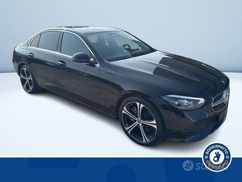 Nuova Mercedes C220 Advanced 199 CV (146 kW) 2025 Nero Berlina
