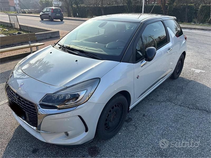 Usata DS Automobiles DS3 110 CV (80 kW) 2018 Bianco